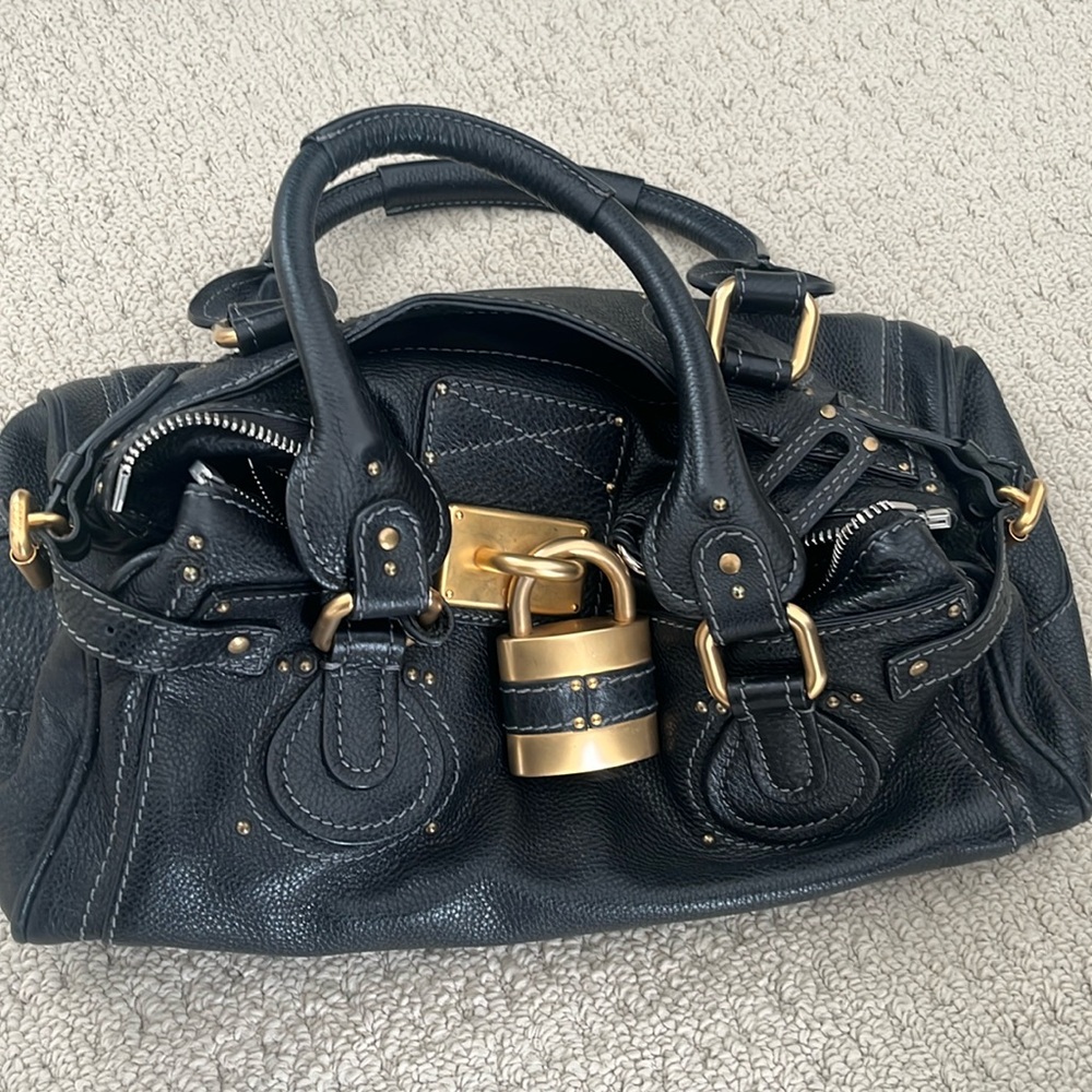 Chloe Paddington Black purse